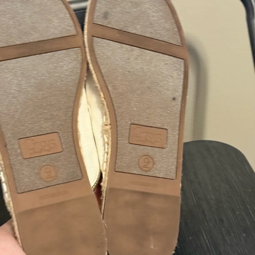 Circus by Sam Edelman,  Leanne Pineapple Espadrille Slides, Sz. 9